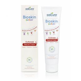 Regeneráló és nyugtató krémkisbabák és gyerekek számára, száraz ekcémás bőrre Bioskin Junior, 150 ml