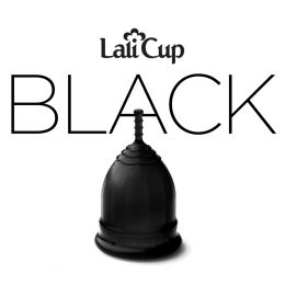 LaliCup menstruácós kehely, fekete
