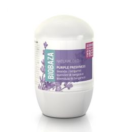 Deodorant natural pentru femei PURPLE FRESHNESS (lavanda si bergamot) - BIOBAZA