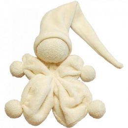 Jucărie zornăitoare textilă din bumbac organic - Keptin Jr - Little Cozy
