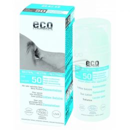 Lotiune fluida de protectie solara FPS 50 FARA PARFUM Eco Cosmetics