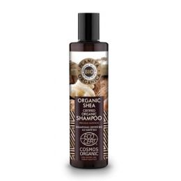 Șampon organic reparator cu unt de shea și nuci indiene, 280ml - Planeta Organica