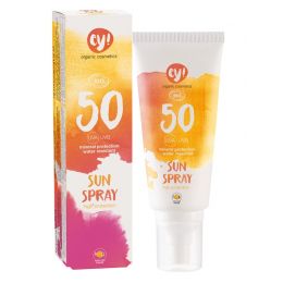 Bio napvédő  spray, 50 faktoros, 100 ml,  ey!Eco Cosmetics