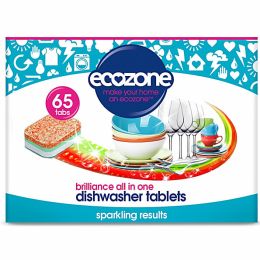 Tablete pentru maşina de spălat vase, 65 buc, Ecozone 