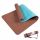 Saltea Yoga Reversibila, 183x61x0.6cm Eco-friendly, TPE, Inscriptionata Posturi Yoga, Sun Salutation Flow 2 In 1 , OmDashi